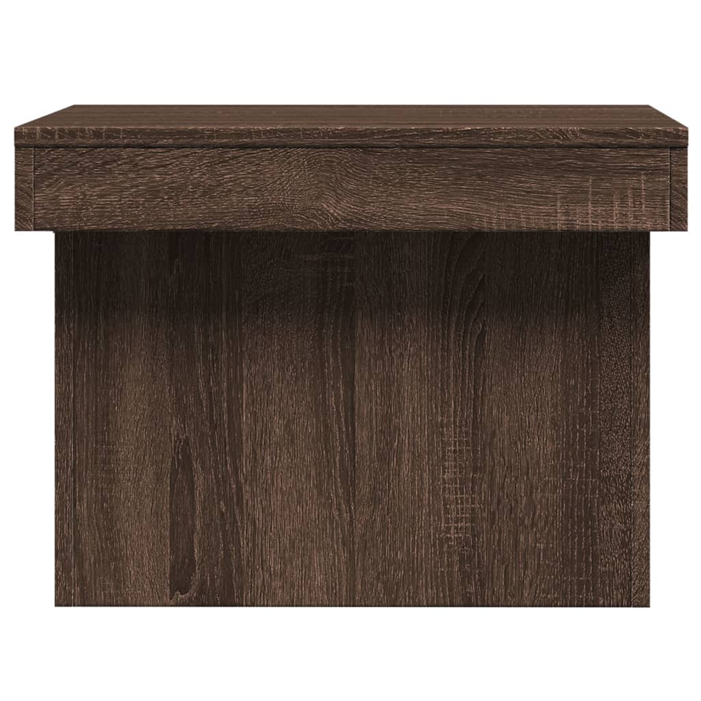 Couchtisch Braun Eichen-Optik 100x55x40 cm Holzwerkstoff