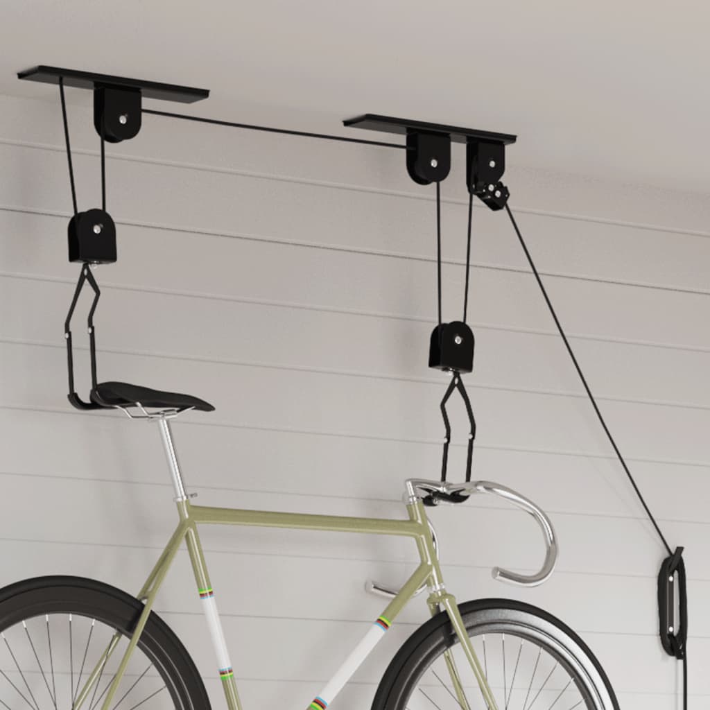 Cykellifte 2 stk Loftsmontering 20 kg