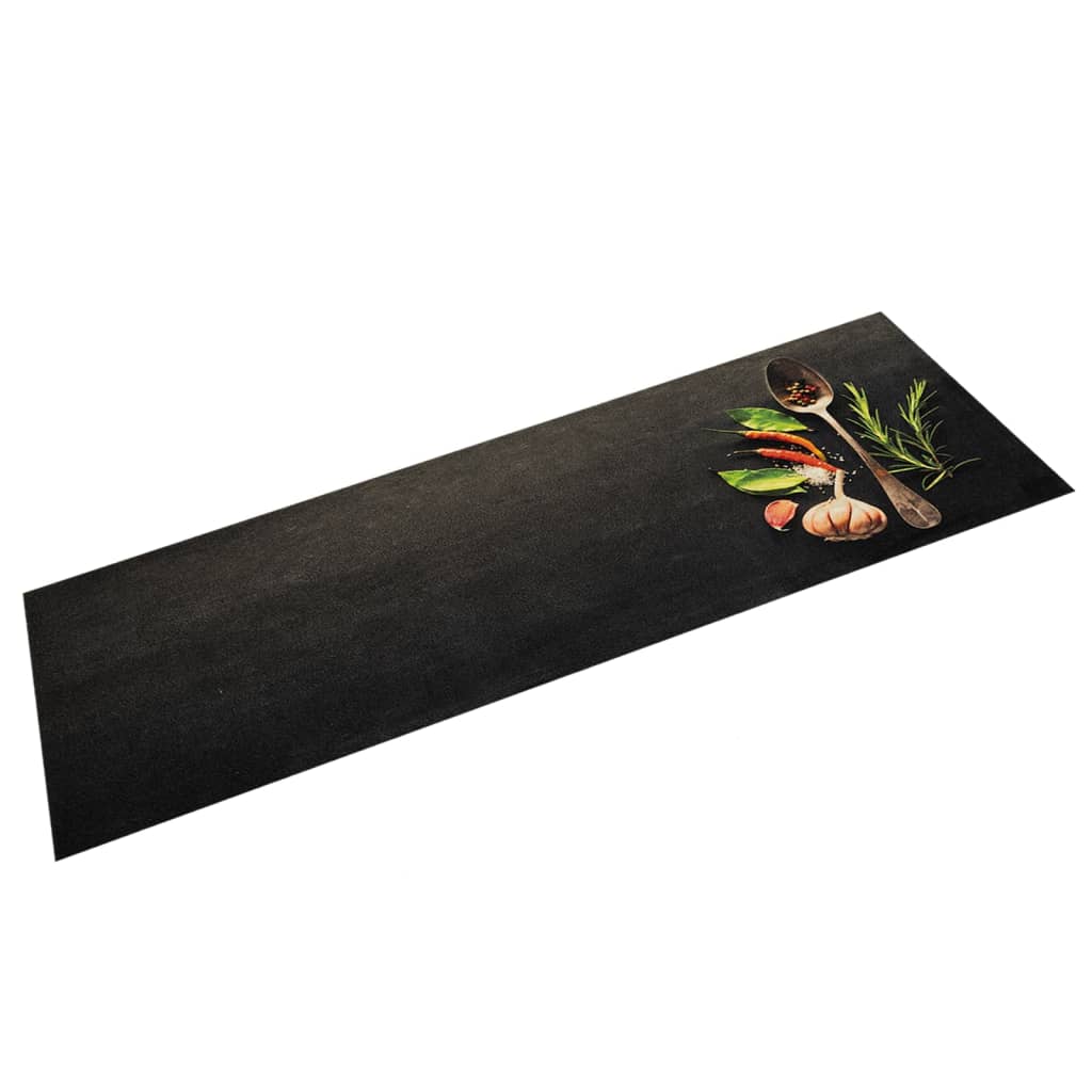Køkkentæppe Vaskbare Krydderier 45x150 cm Fløjl