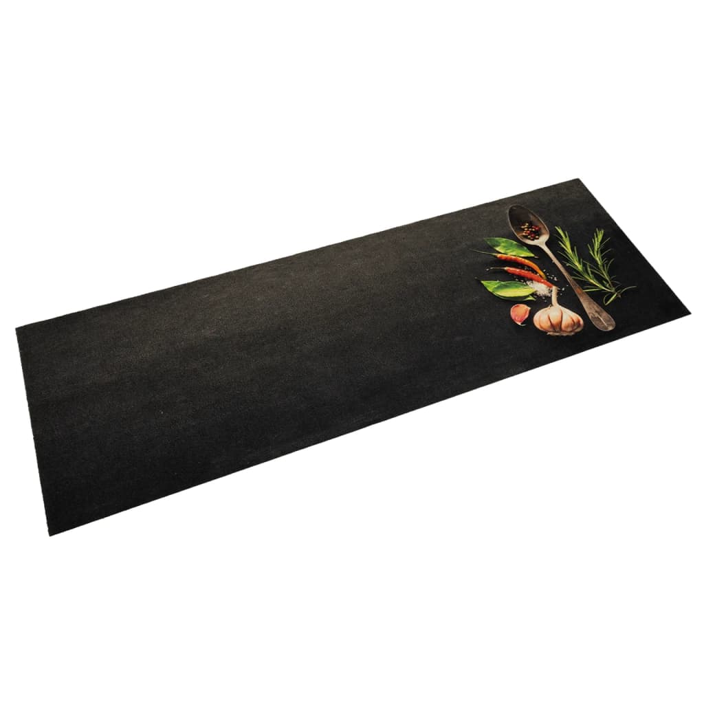 Køkkentæppe Vaskbare Krydderier 60x180 cm Fløjl
