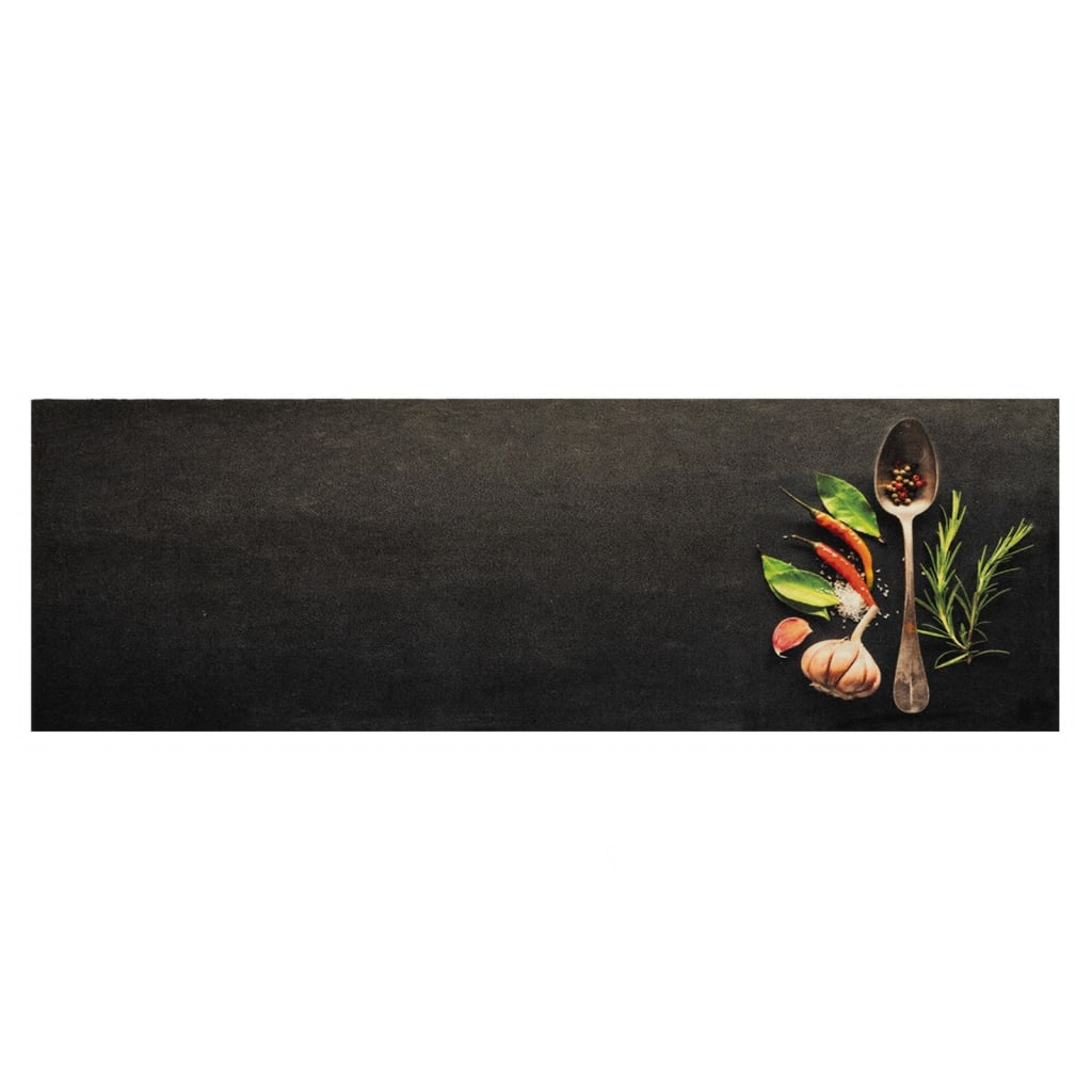 Køkkentæppe Vaskbare Krydderier 60x180 cm Fløjl