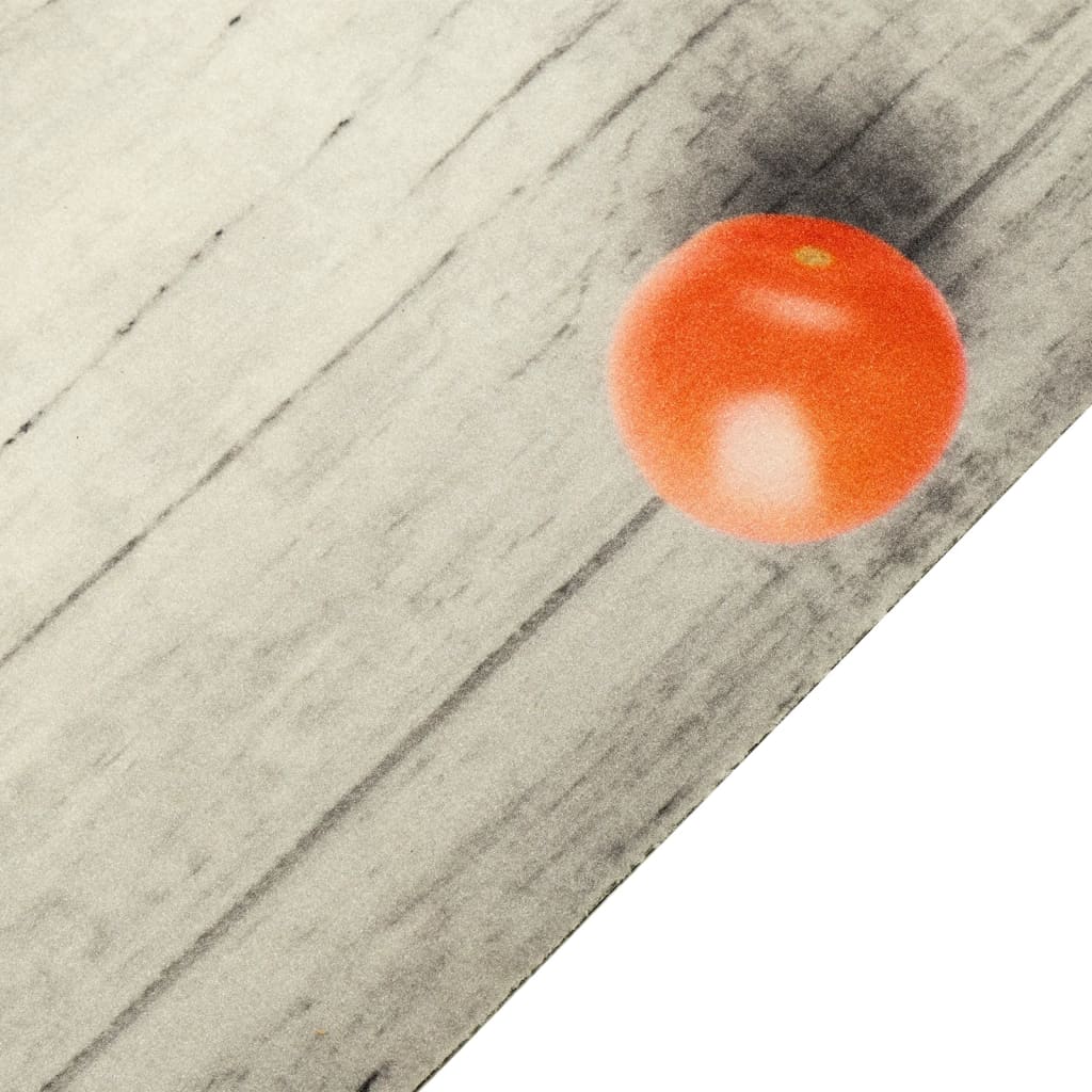 Køkkentæppe Vaskbare Tomater 60x300 cm Fløjl