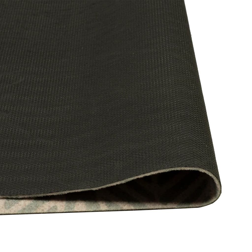 Køkkentæppe Vaskbare Blade 60x180 cm Fløjl