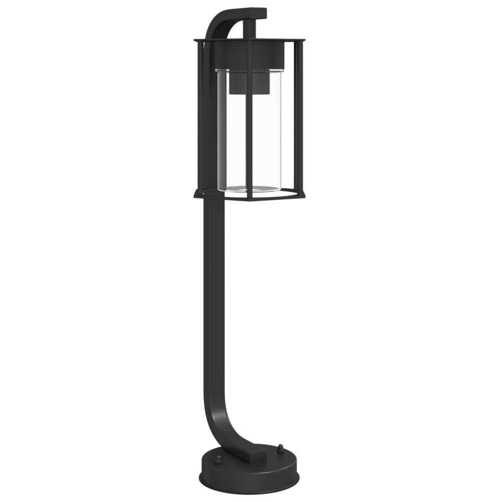 Sti Lys Sort 60 cm Rustfrit Stål