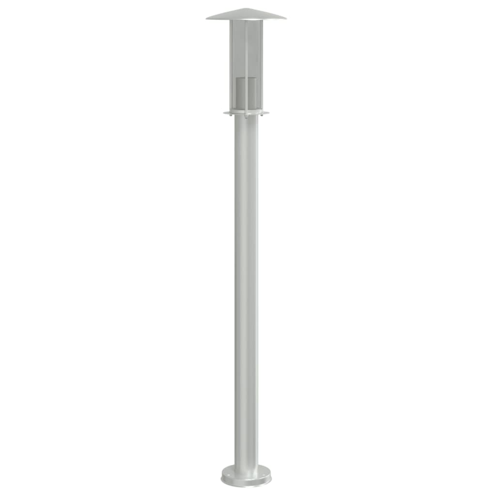 Stilys 3 stk sølv 100 cm rustfrit stål