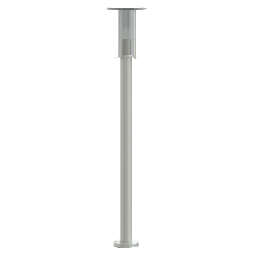 Stilys 3 stk sølv 100 cm rustfrit stål