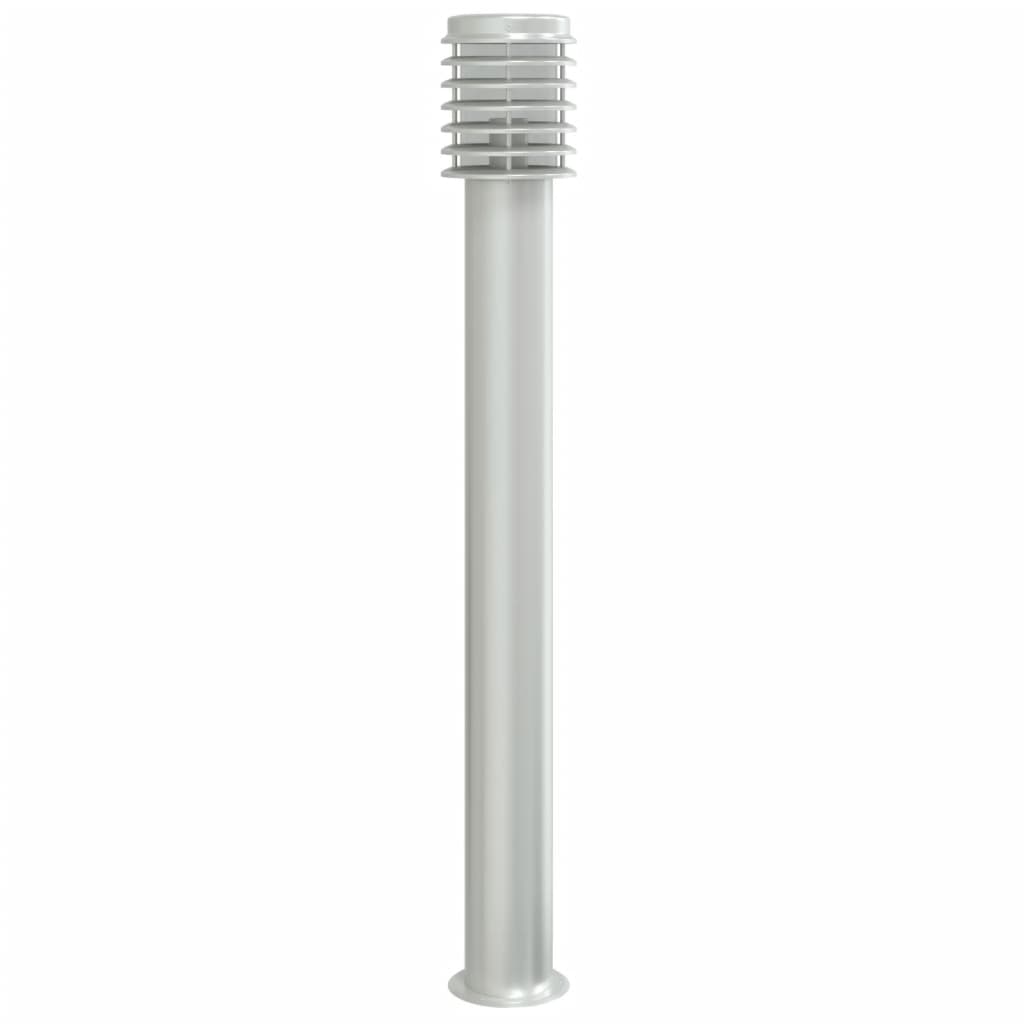 Stilygter 3 stk sølv 110 cm rustfrit stål