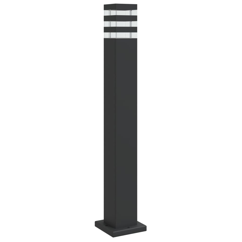 Sti Lys Sort 80 cm Aluminium