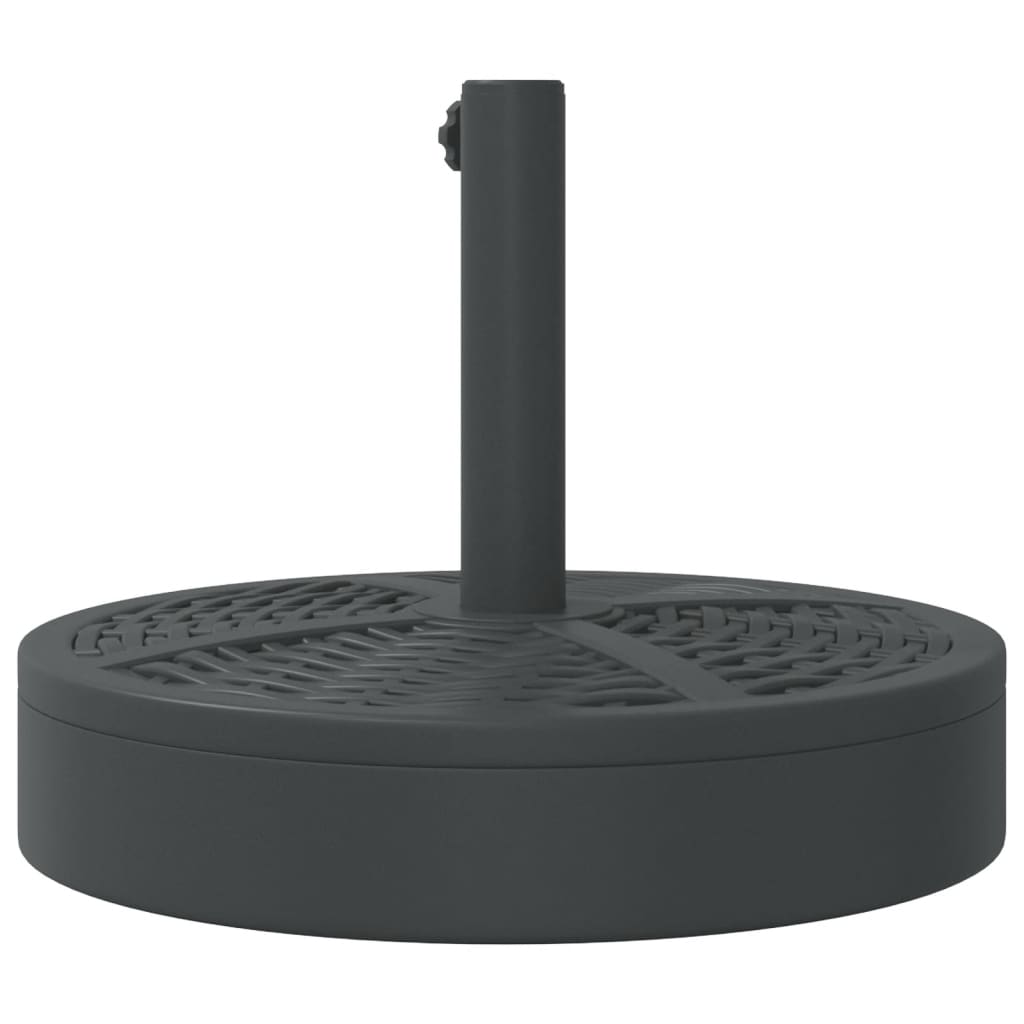 Parasolfod til Ø38/48 mm mast 25 kg rund