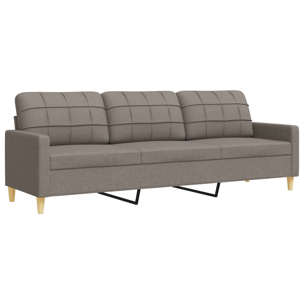 3-delt sofa sæt taupe stof