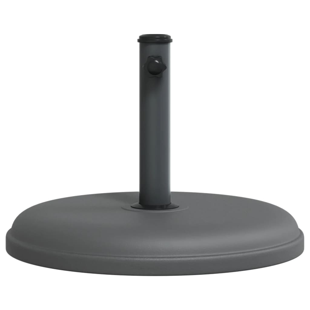 Parasolfod Ø32/35/38 mm mast 15 kg rund