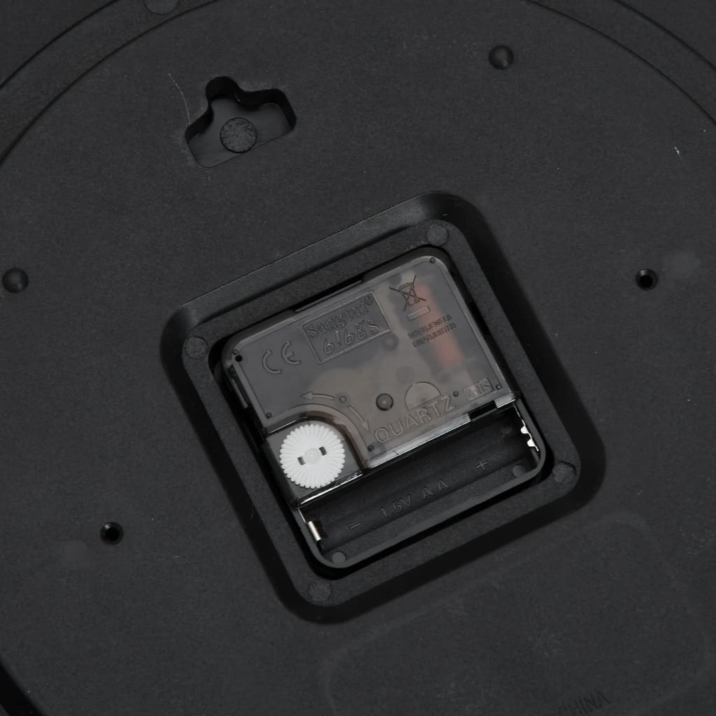 Vægur Blå Ø25,5 cm Polystyren og glas