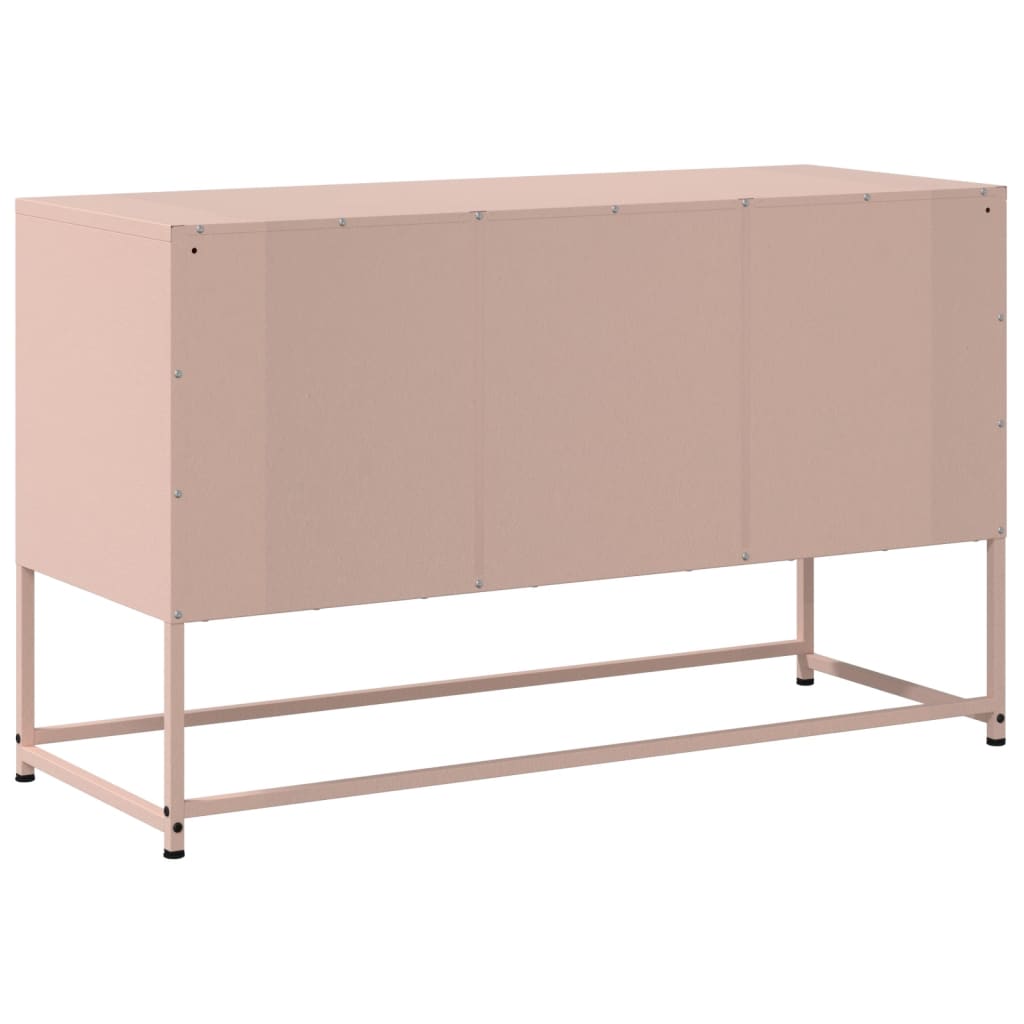 TV-skab Pink 100,5x39x60,5 cm Stål