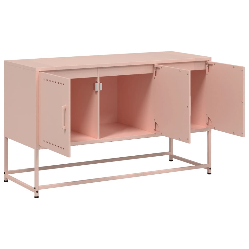 TV-skab Pink 100,5x39x60,5 cm Stål