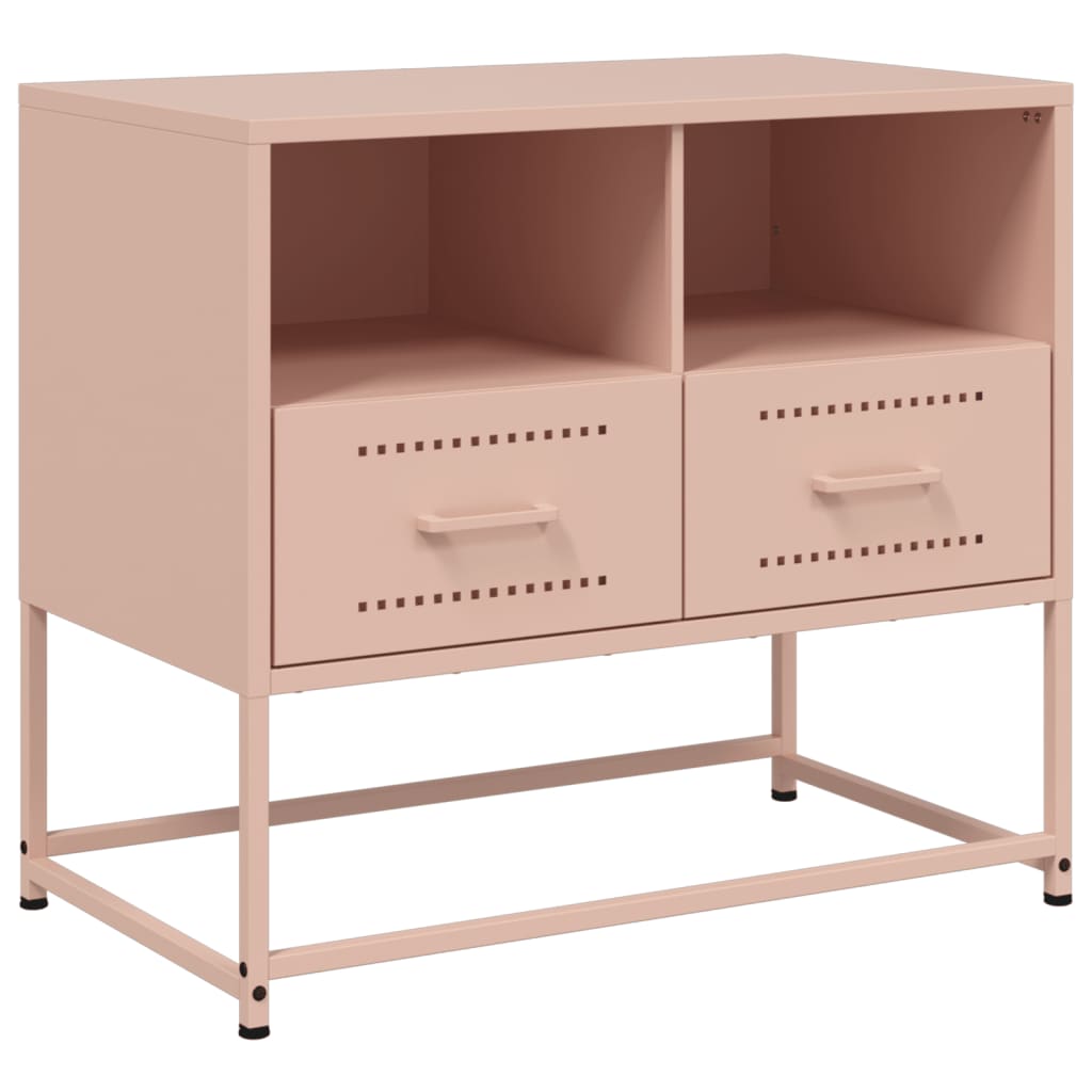 TV-skab Pink 68x39x60,5 cm Stål