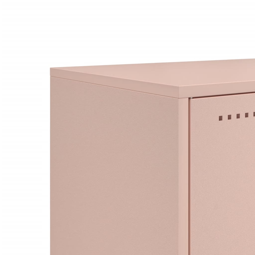TV-skab Pink 100,5x39x43,5 cm Stål
