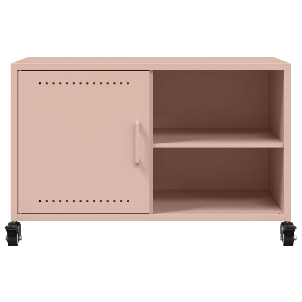 TV-skab Pink 68x39x43,5 cm Stål