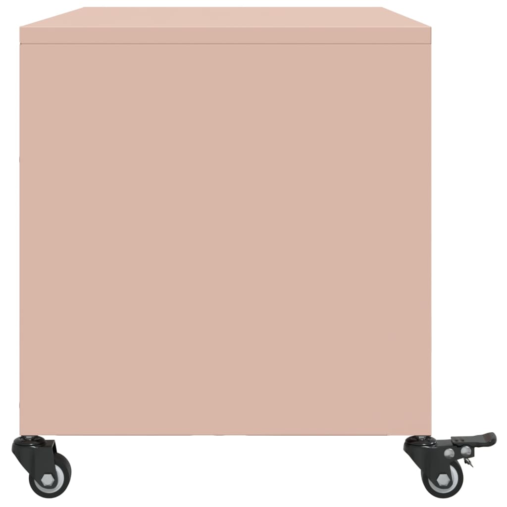TV-skab Pink 68x39x43,5 cm Stål