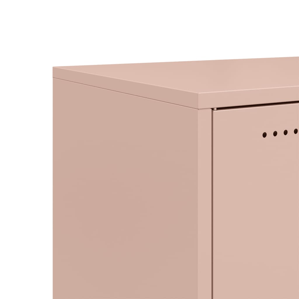 TV-skab Pink 68x39x43,5 cm Stål