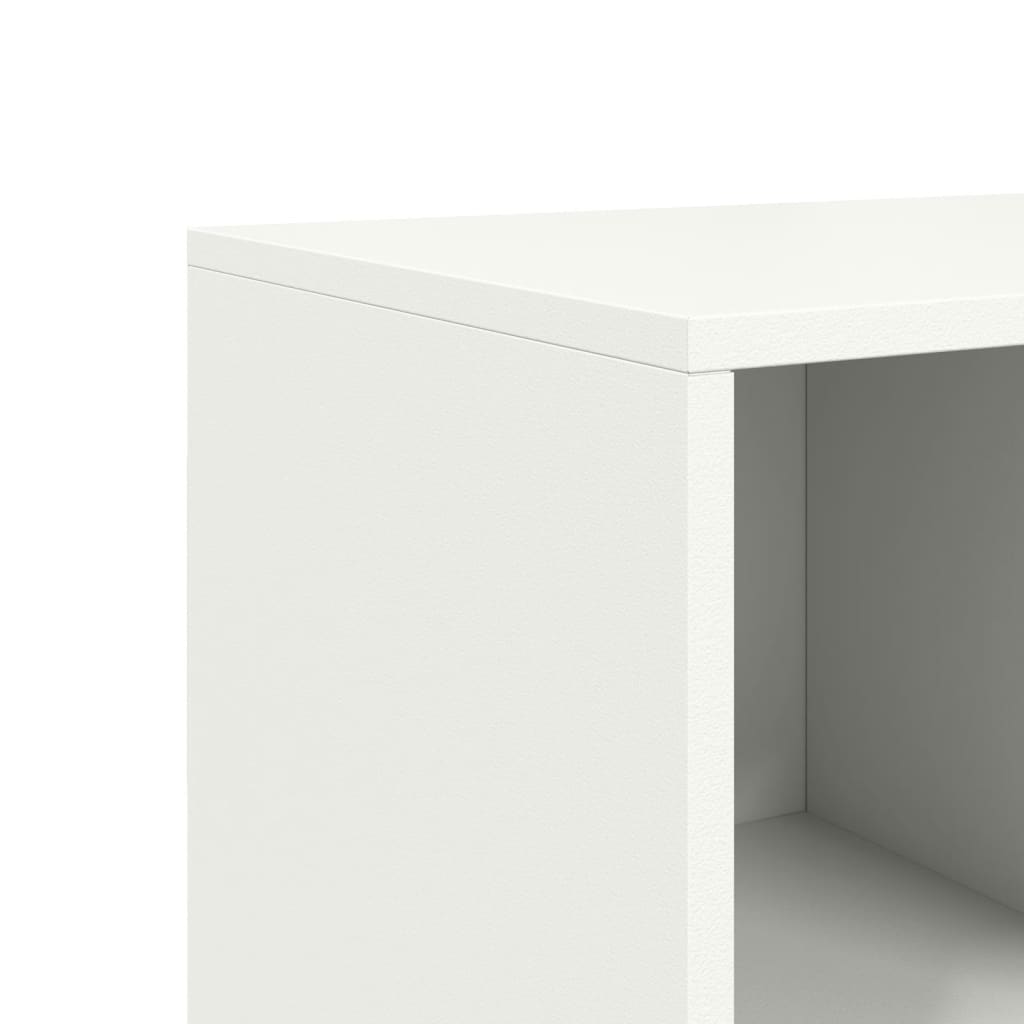 Skænk Hvid 100,5x39x72 cm Stål