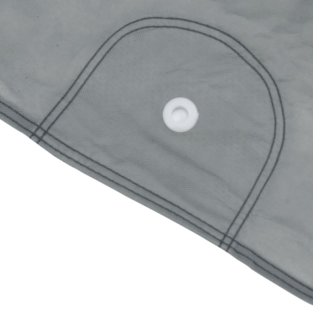 Bilovertræk til SUV Fuld grå M Nonwoven stof