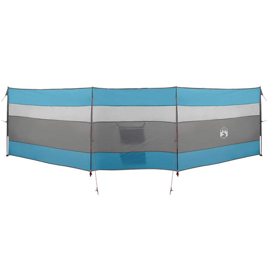 Camping-Windschutz Blau 508x130 cm Wasserdicht