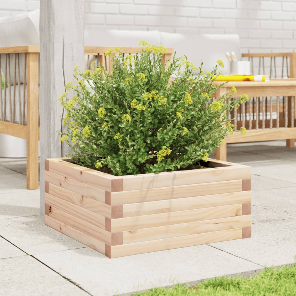 Plantekrukke 50x50x23 cm massivt fyrretræ