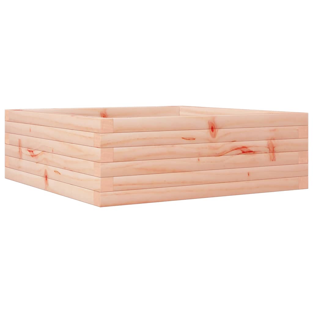 Plantepotte 70x70x23 cm massivt træ Douglasgran