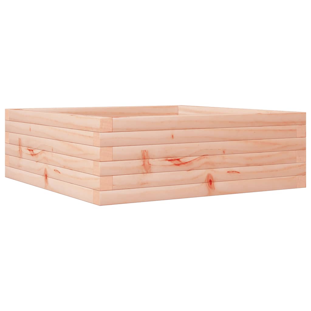 Plantepotte 70x70x23 cm massivt træ Douglasgran