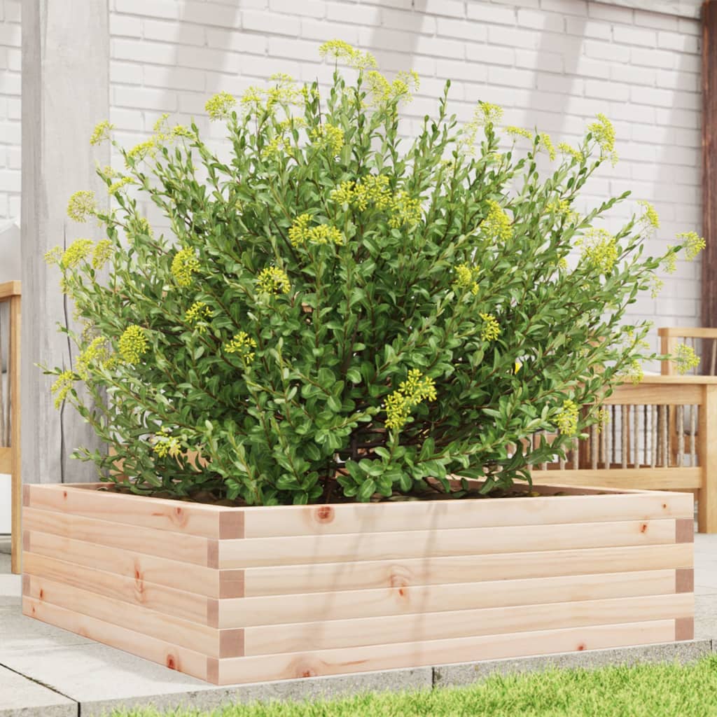 Plantekrukke 80x80x23 cm massivt fyrretræ