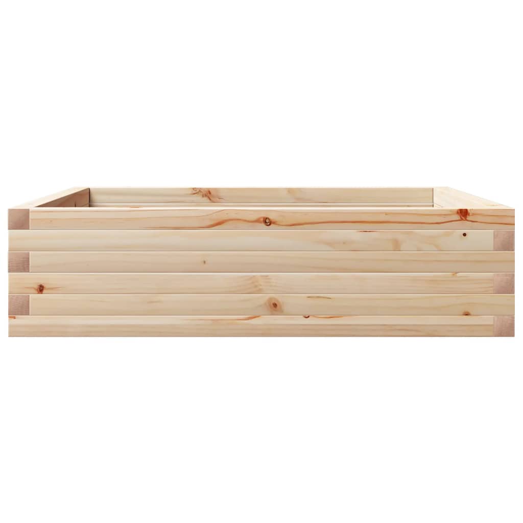 Plantekrukke 90x90x23 cm massivt fyrretræ