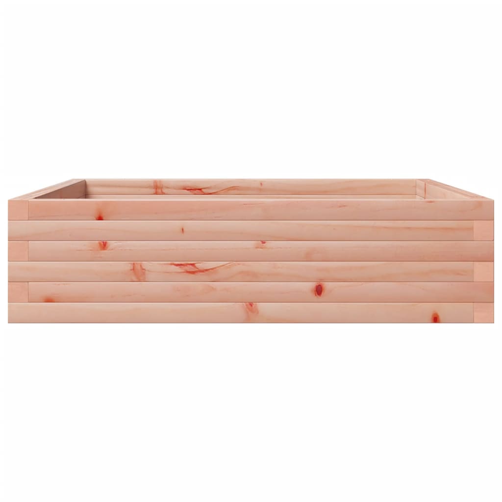 Plantepotte 90x90x23 cm massivt træ Douglasgran