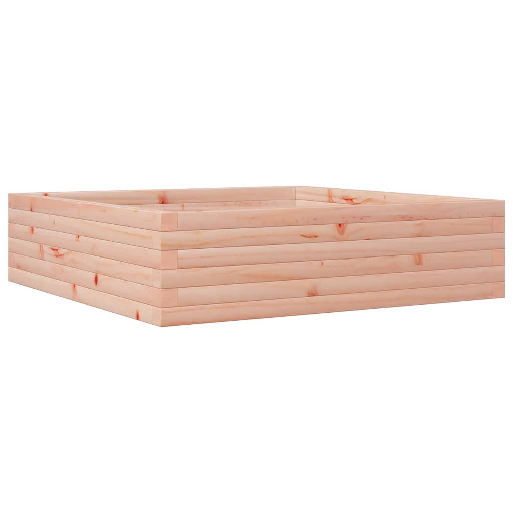 Plantepotte 90x90x23 cm massivt træ Douglasgran