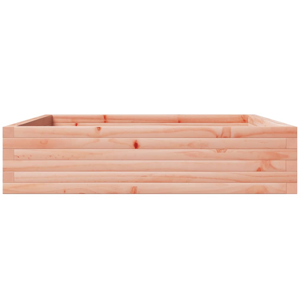 Plantepotte 100x100x23 cm massivt træ Douglasgran