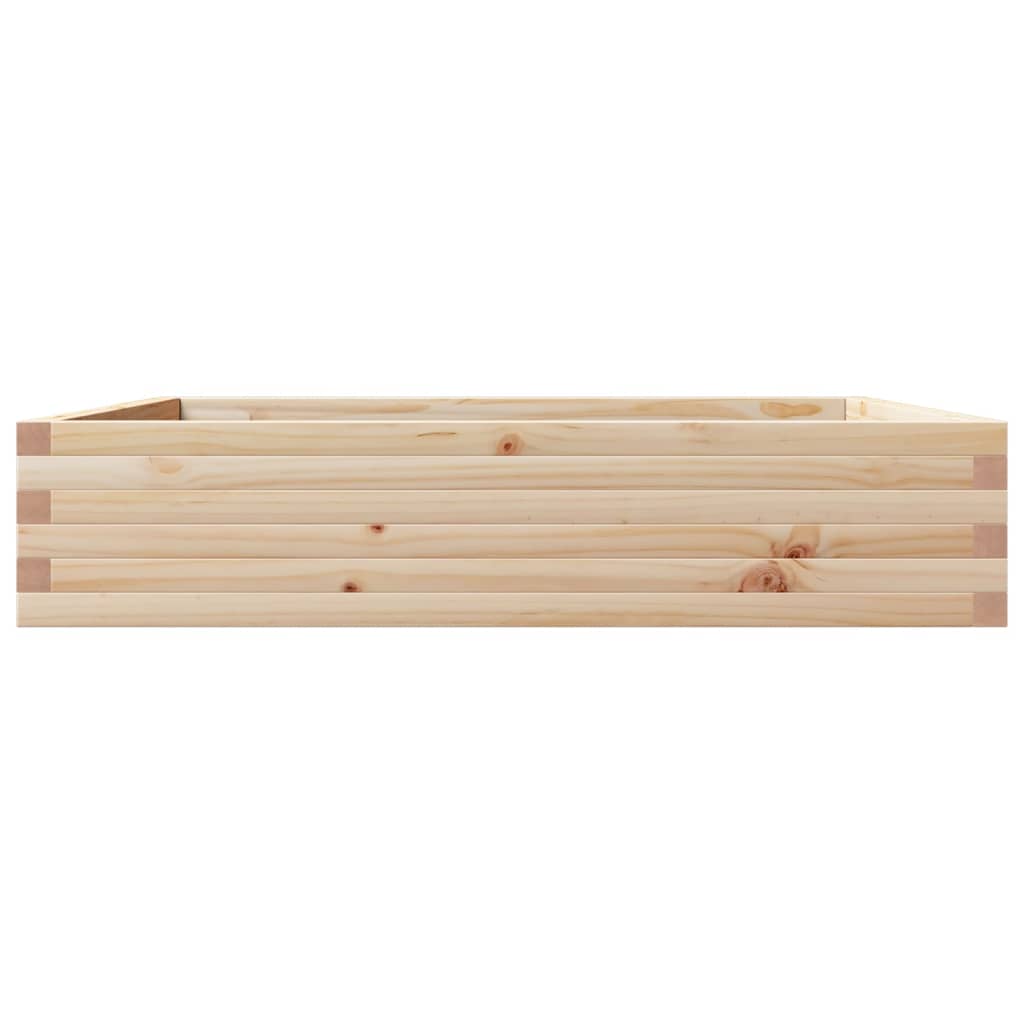 Plantekrukke 110x110x23 cm massivt fyrretræ