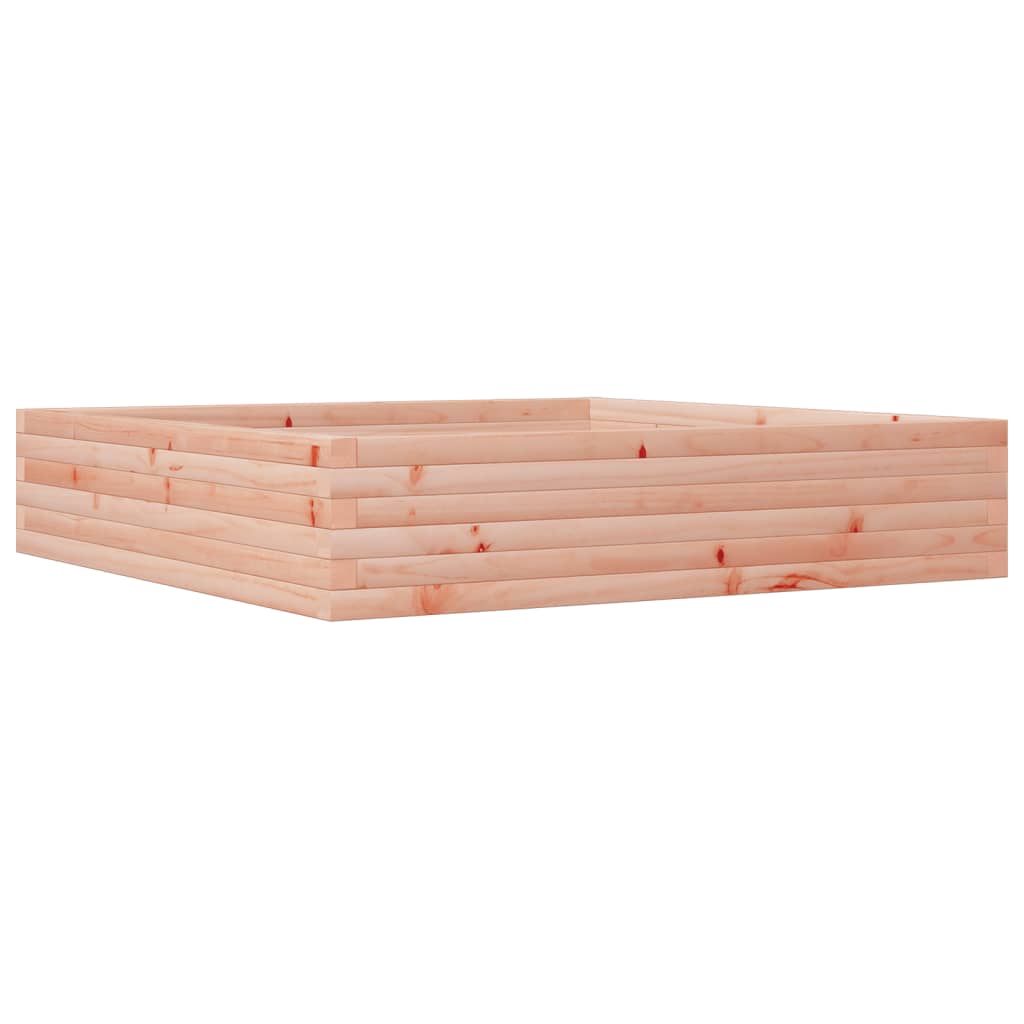 Plantepotte 110x110x23 cm massivt træ Douglasgran