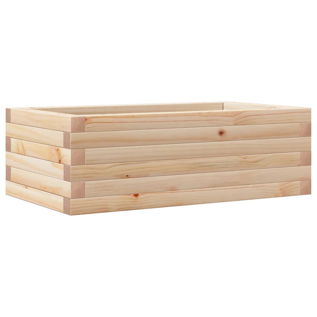 Plantekrukke 70x40x23 cm massivt fyrretræ