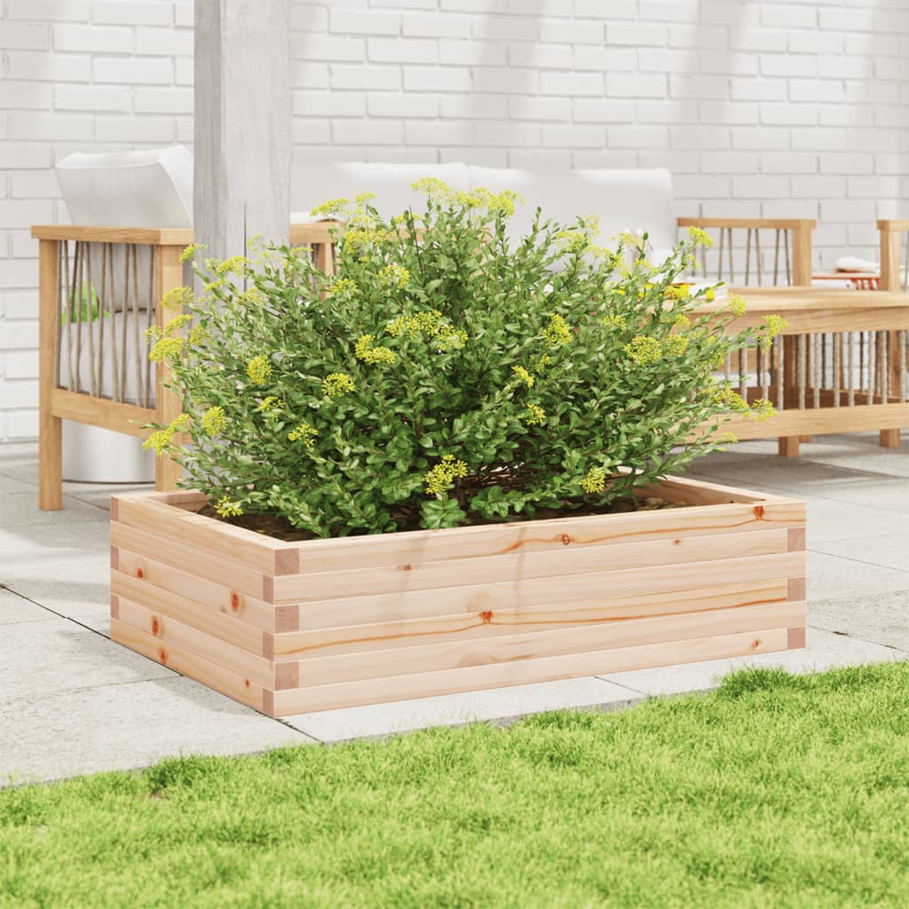 Plantekrukke 90x60x23 cm massivt fyrretræ
