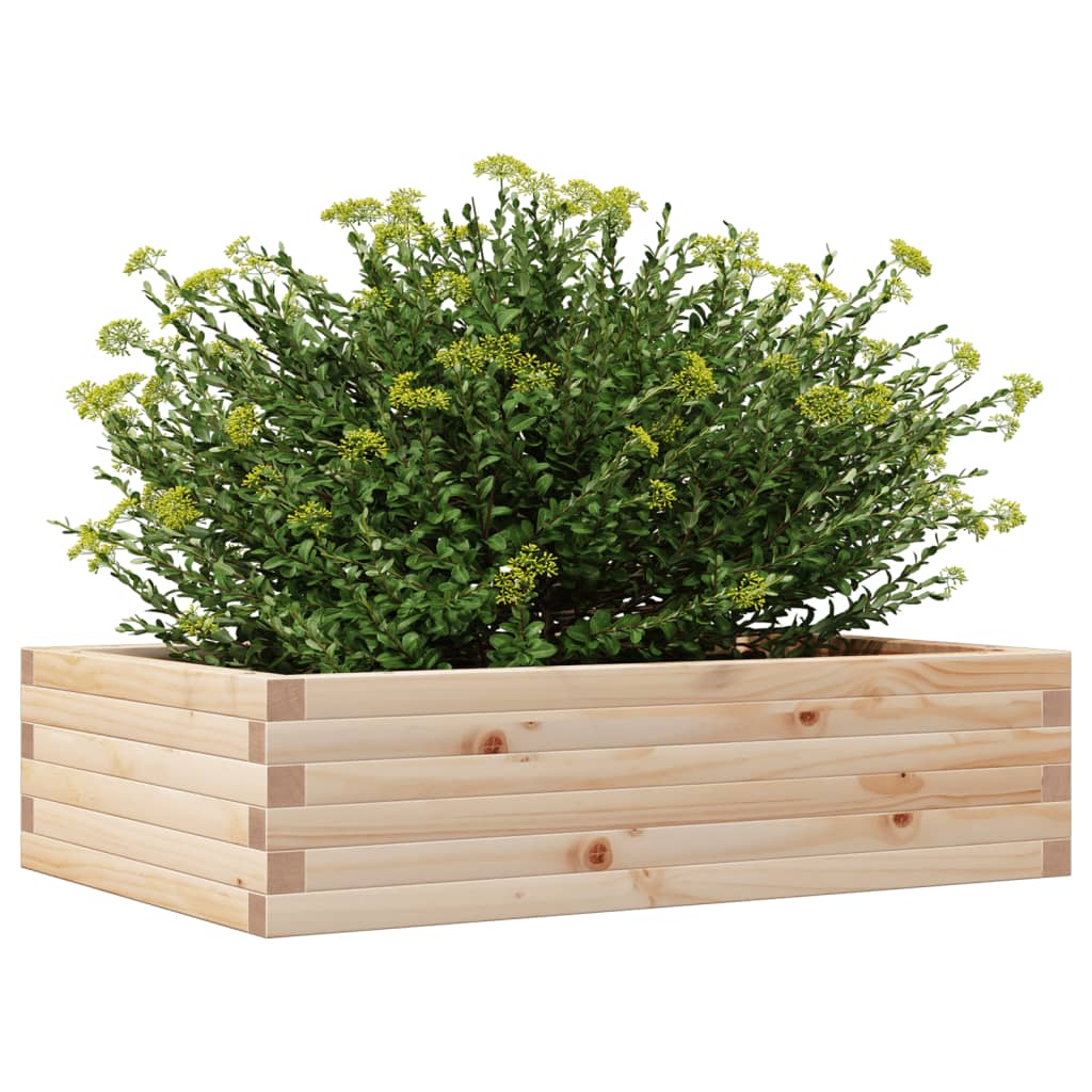 Plantekrukke 90x60x23 cm massivt fyrretræ