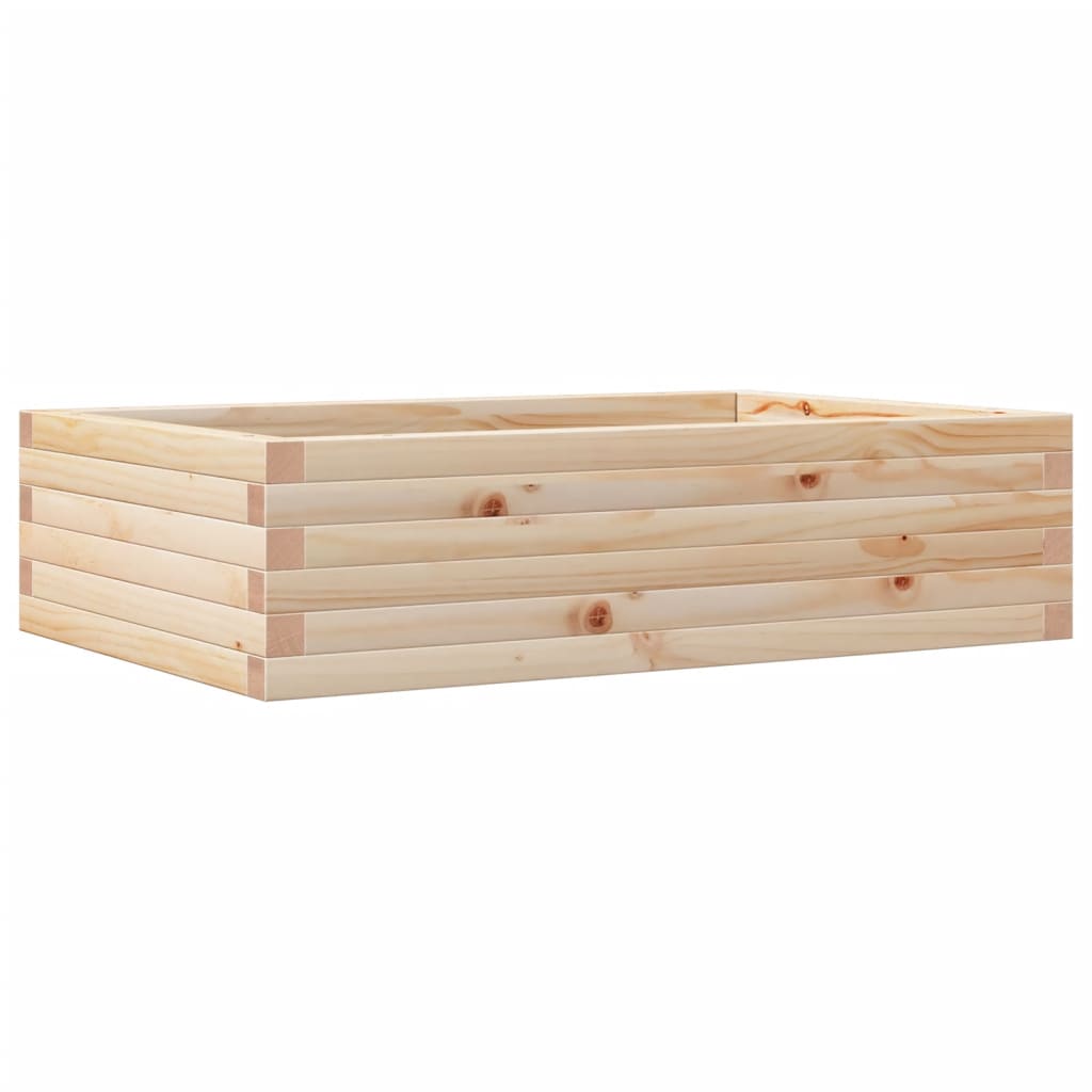 Plantekrukke 90x60x23 cm massivt fyrretræ