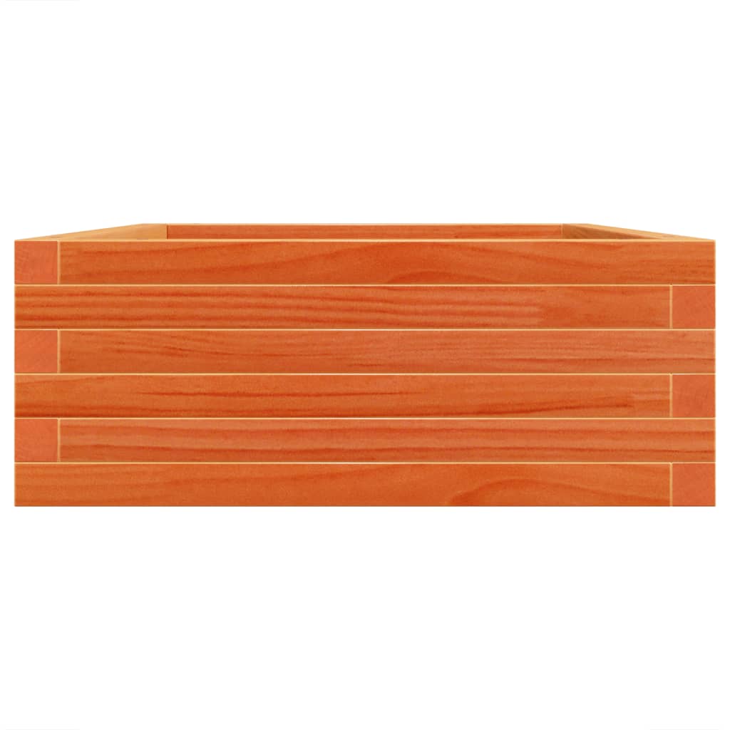 Plantekrukke voks brun 90x60x23 cm massivt fyrretræ