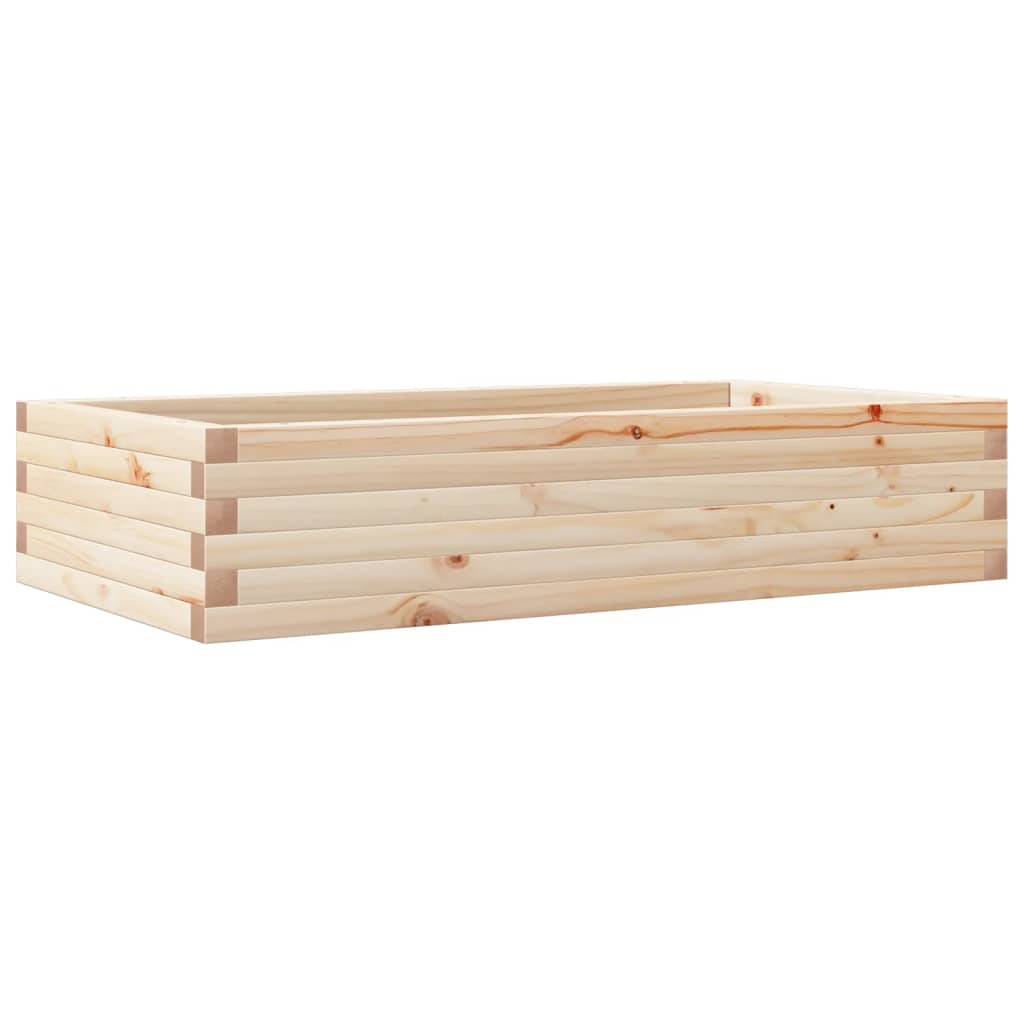 Plantekrukke 110x60x23 cm massivt fyrretræ
