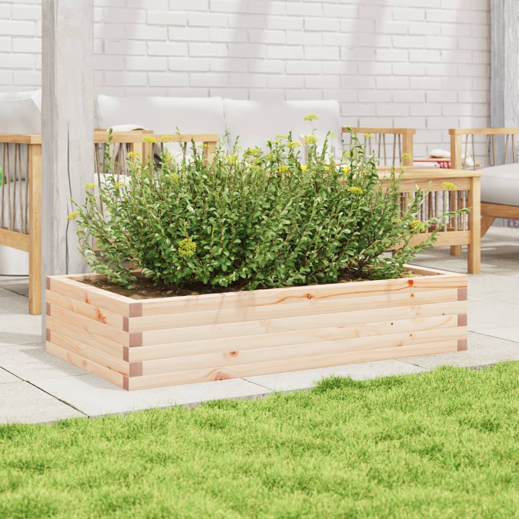 Plantekrukke 110x60x23 cm massivt fyrretræ