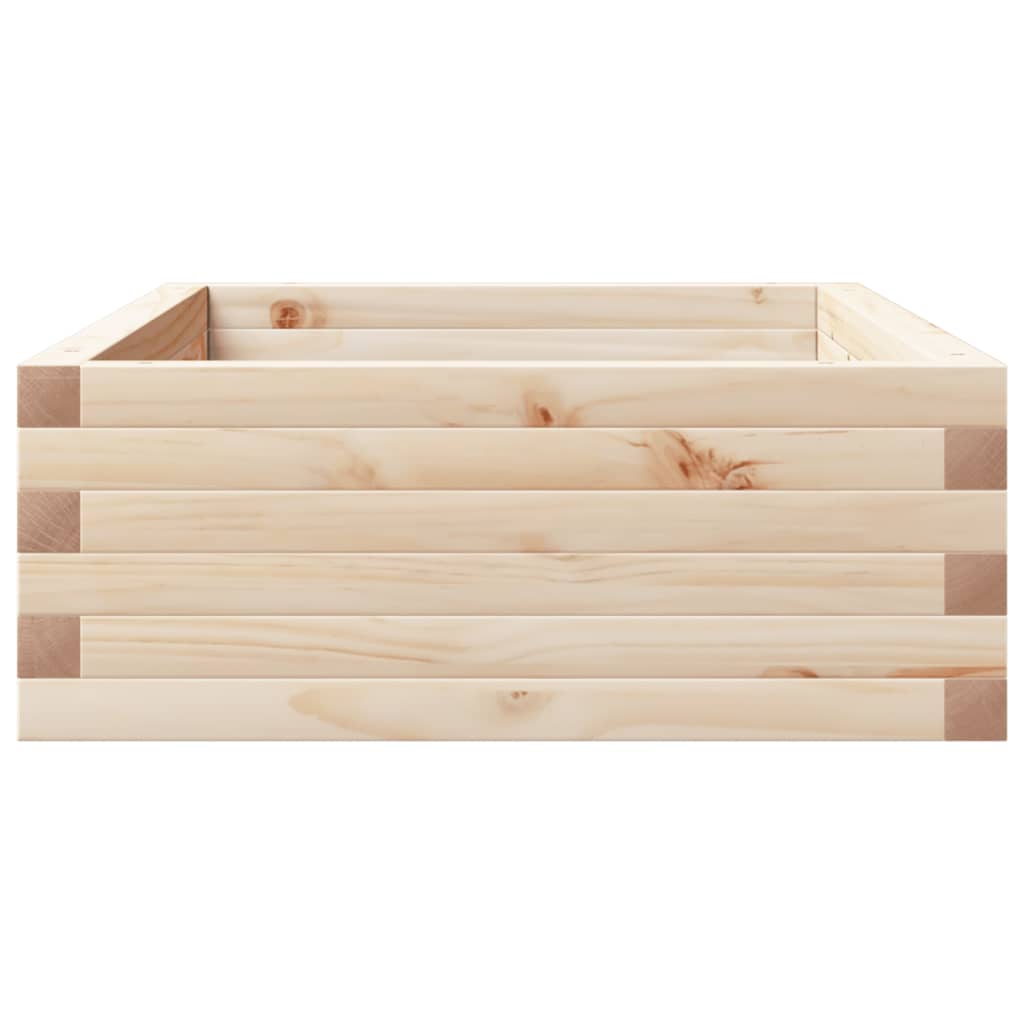 Plantekrukke 110x60x23 cm massivt fyrretræ