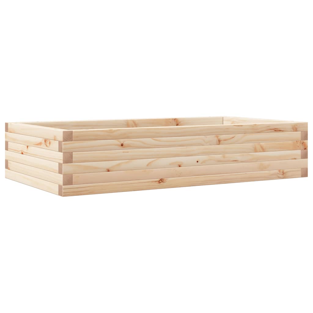Plantekrukke 110x60x23 cm massivt fyrretræ