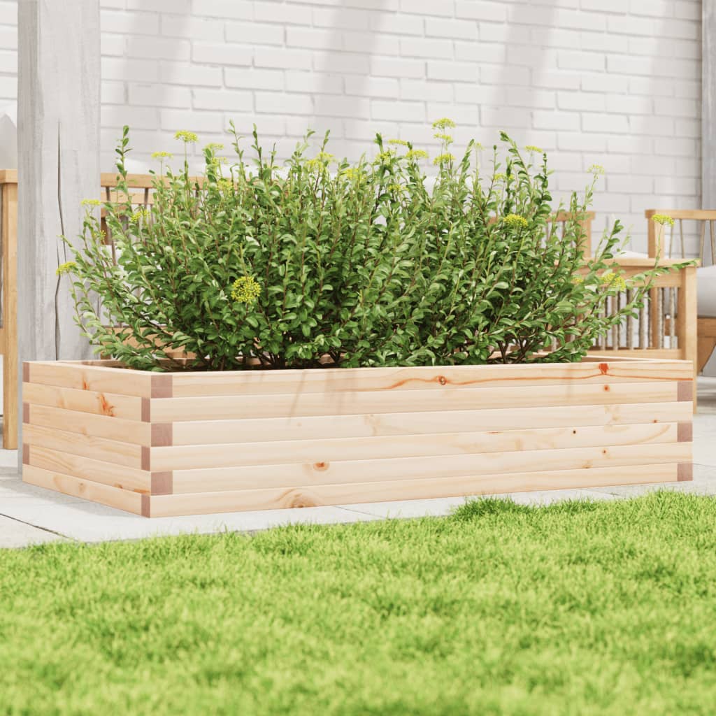 Plantekrukke 110x60x23 cm massivt fyrretræ