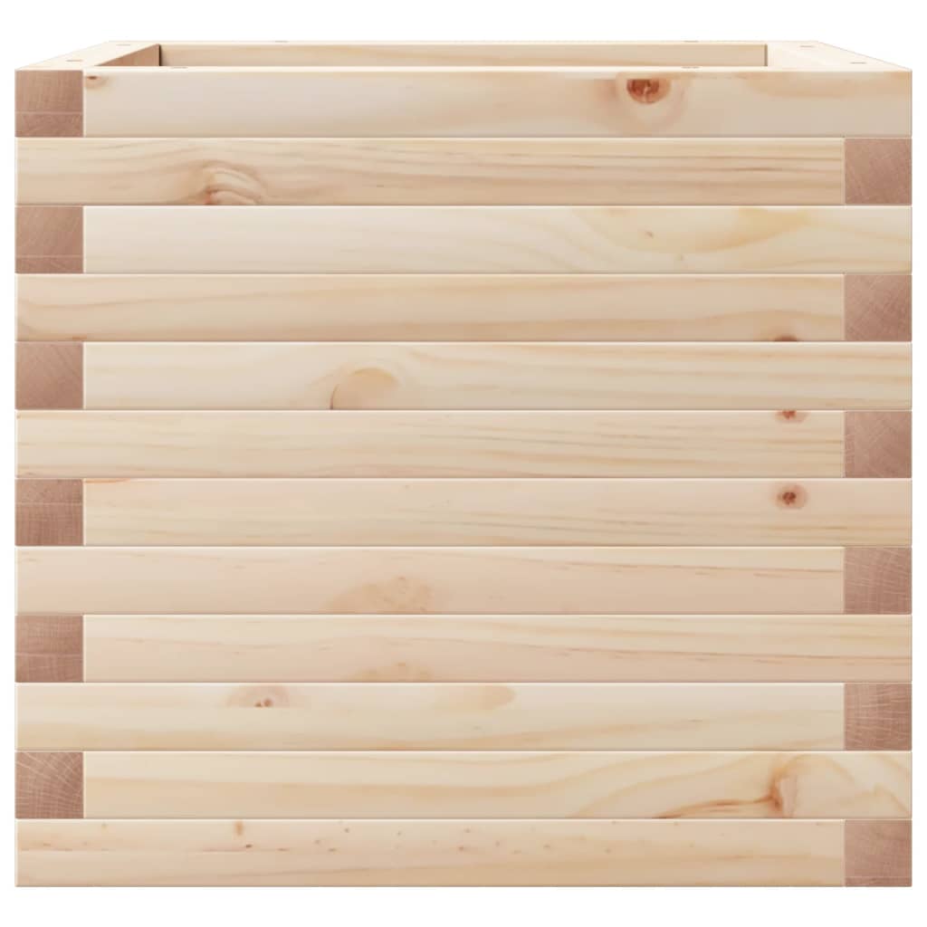 Plantekrukke 50x50x45,5 cm massivt fyrretræ