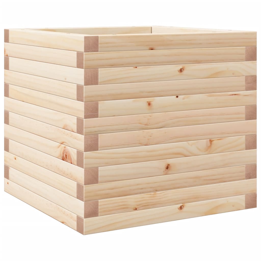 Plantekrukke 50x50x45,5 cm massivt fyrretræ