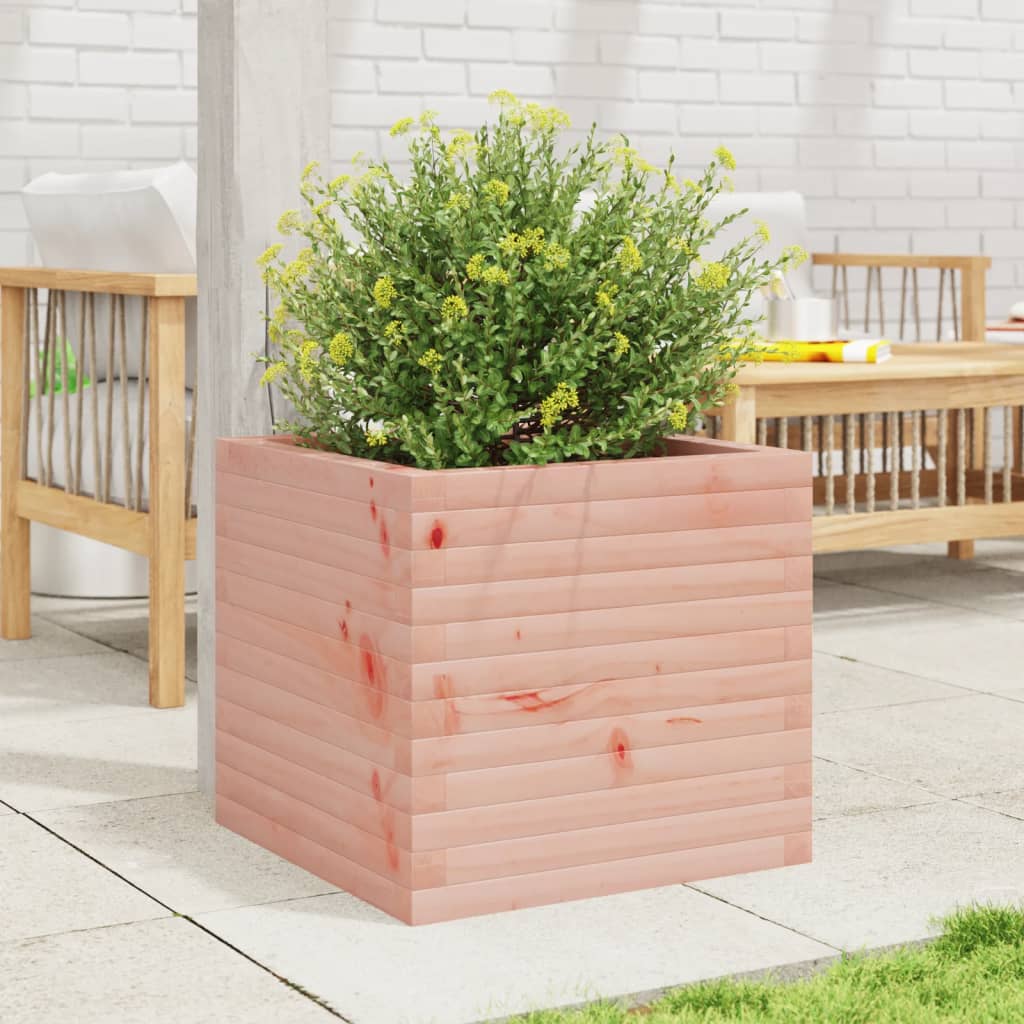 Plantepotte 50x50x45,5 cm massivt træ Douglasgran