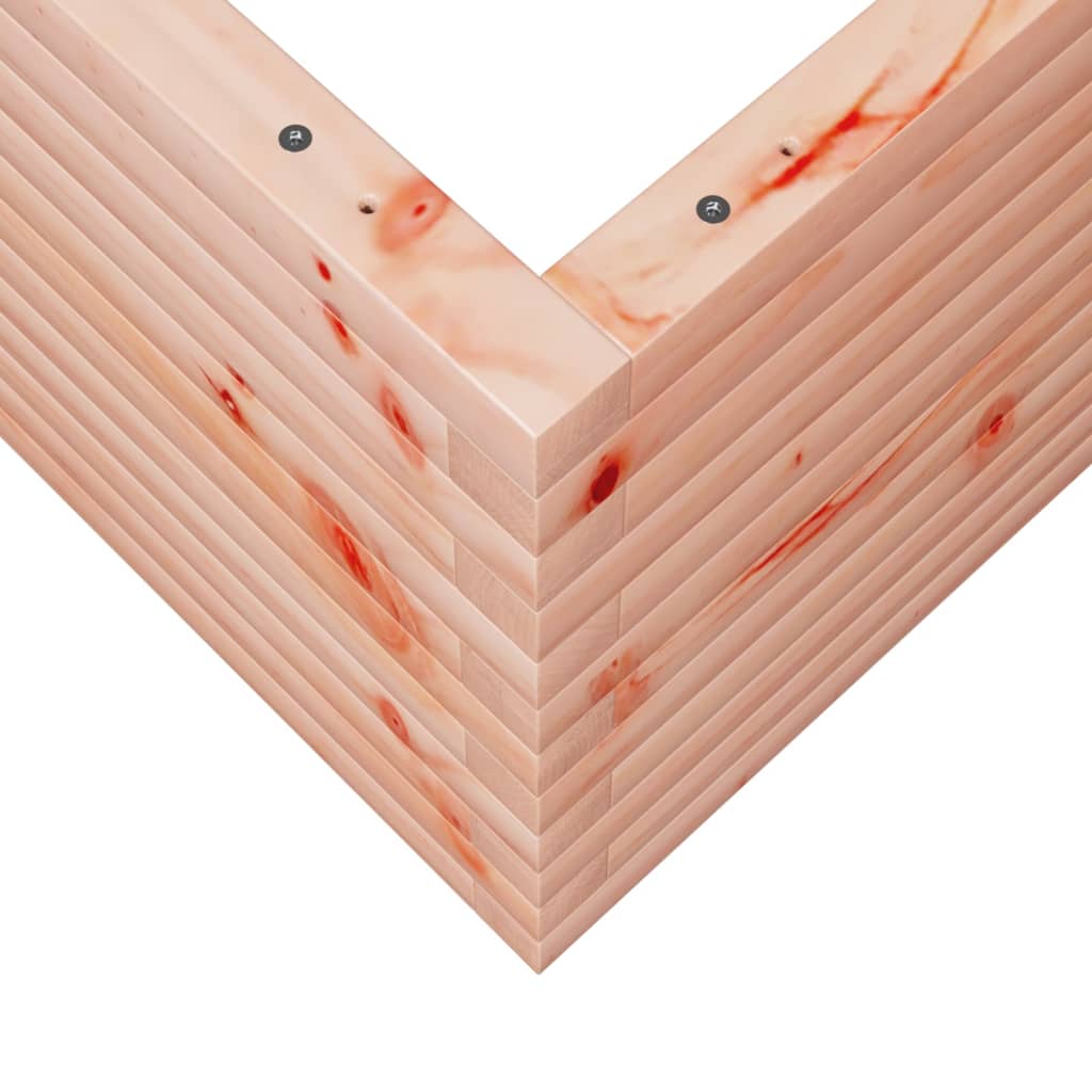 Plantepotte 50x50x45,5 cm massivt træ Douglasgran